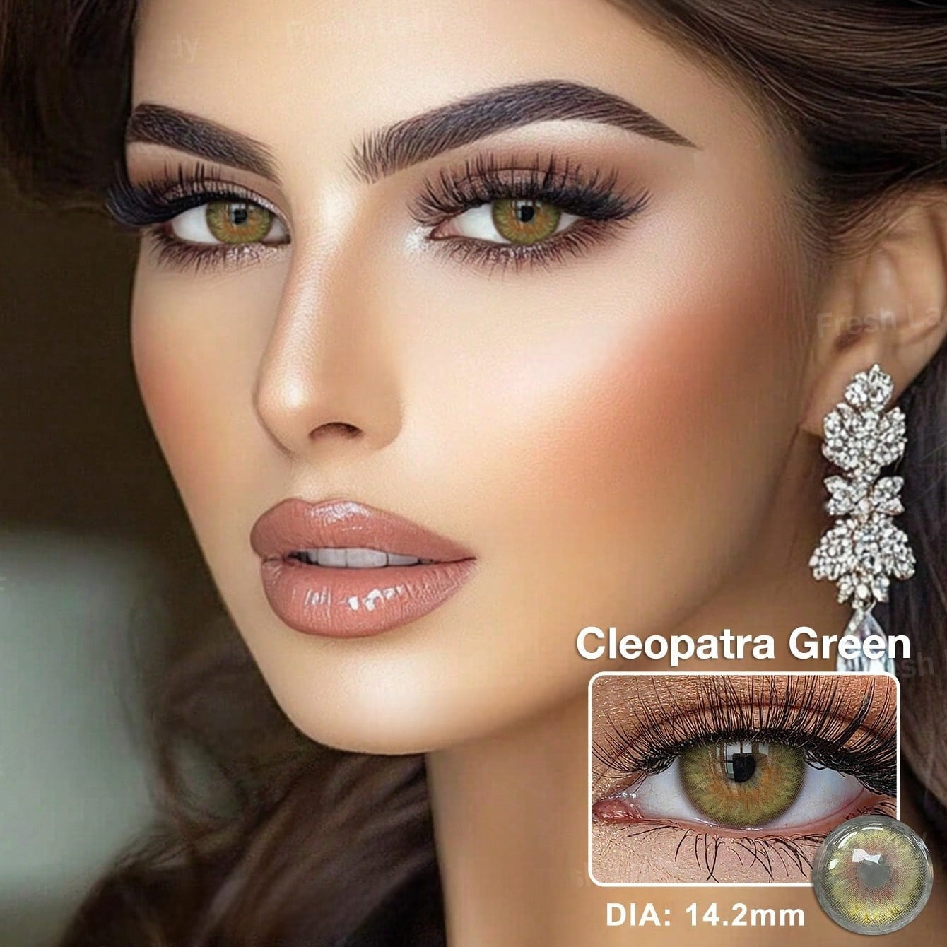 🥈CLEOPATRA GREEN Nuevo!  Unidades limitadas! Envío gratis 24hs