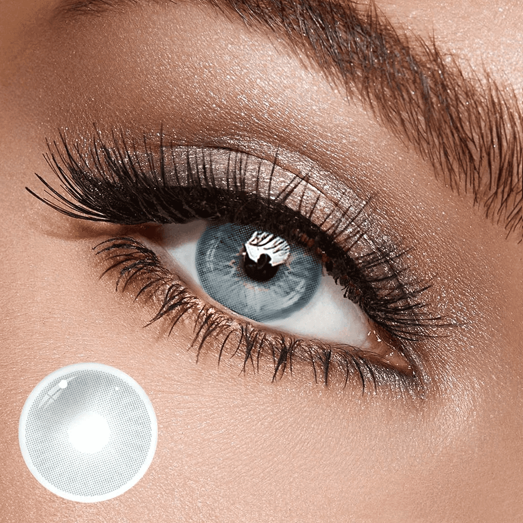 Lentillas de color Graphite gris azulado anuales - LookPerfect